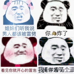 熊猫头斗图表情