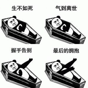 熊猫人棺材板儿表情包