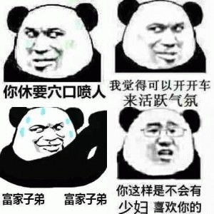熊猫头怼人必备表情包