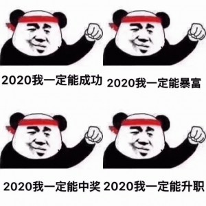 熊猫头：2020我一定能成功