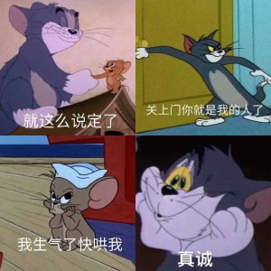 一组猫和老鼠表情包