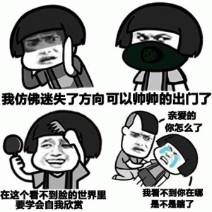 金馆长雾霾表情包