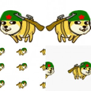 日本兵doge（哈哈，背了把枪果然就不一样了）