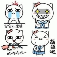 简笔画猫咪系列