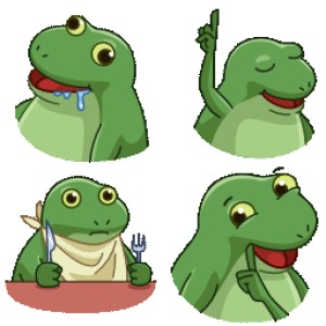 搞笑绿色青蛙合集