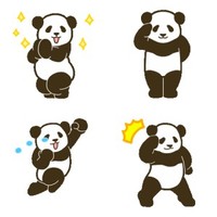 熊猫动作表情包