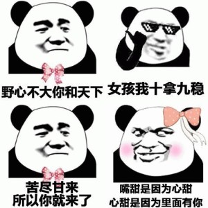 表情这么多 还是土味熊猫最经典