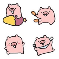 超粉嫩小猪猪表情包