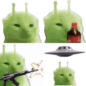 外星人小猫表情包相关表情包,表情包专辑 - 求表情网,斗图从此不求人!