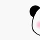 熊猫头飘过动图表情包