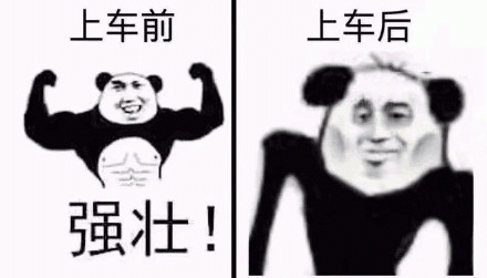 上车前上车后强壮！