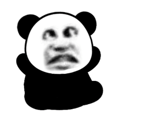 生气 超大霸屏熊猫头表情包