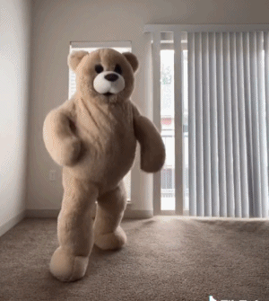 小熊跳舞表情包