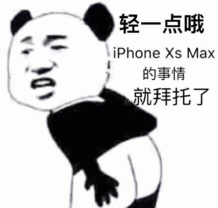 轻一点哦l iphone Xs Max的事情就拜托了