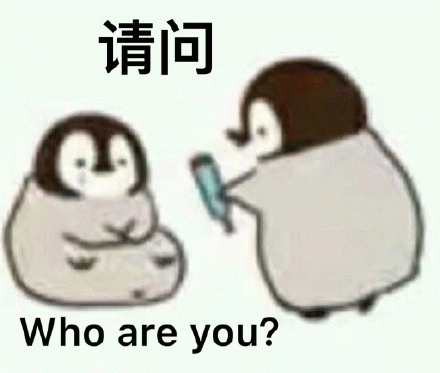 请问Who are you ?