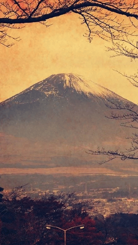 日系壁纸富士山