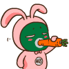 吃萝卜（兔子）