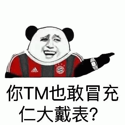 你TM也敢冒充仁大戴表？