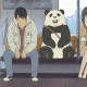 胖熊猫坐地铁