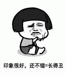 印象很好,还不错=长得丑表情包图片gif动图 - 求表情网,斗图从此不求人!