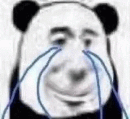 熊猫人哭泣表情包