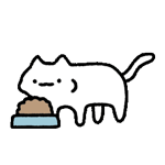 小猫咪吃吃吃表情包