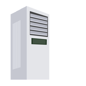 空调 简约的立式空调图，展现现代家电的简洁设计表情包图片gif动图 - 求表情网,斗图从此不求人!