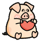 猪猪拿爱心