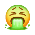 小黄脸吐了表情包 滑稽绿脸吐着绿舌头,表情夸张超搞笑的表情包表情包图片gif动图 - 求表情网,斗图从此不求人!
