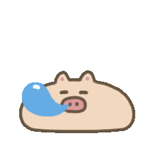 小猪猪睡觉表情包
