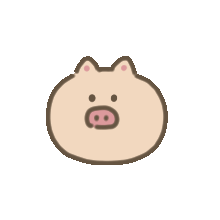 小猪猪开心表情包