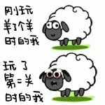 刚玩羊了个羊的我 完了第二关时的我羊了个羊表情
