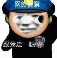 经典熊猫头表情包网络誉察 跟我走一趟 《网络警察》形象表情包,严肃警告“跟我走一趟”超有威慑力表情包图片gif动图 - 求表情网,斗图从此不求人!