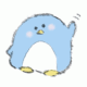 蓝蓝胖胖小企鹅表情包