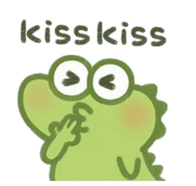 kiss kiss 超可爱的抹茶旦旦表情包！