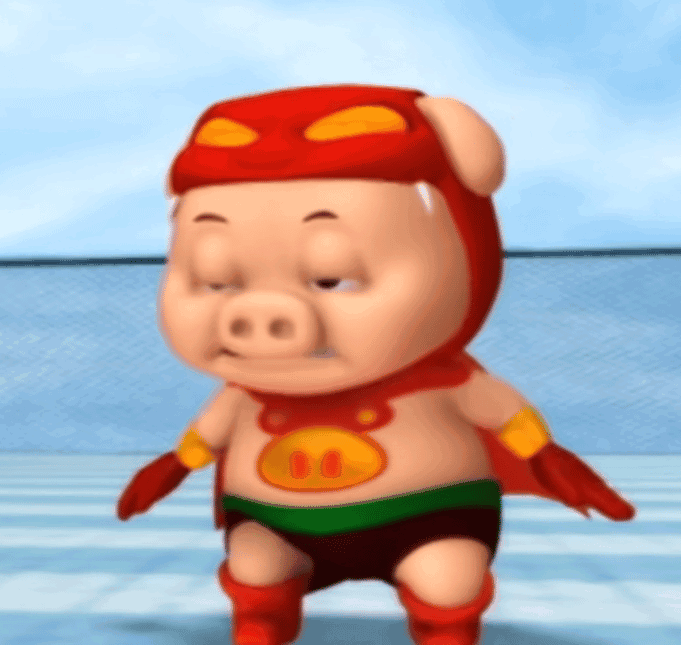 04 GGBond表情包：我是爱看戏的小猪猪一枚呀！