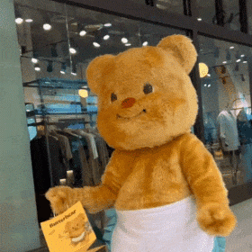 泰国的黄油小熊表情包
