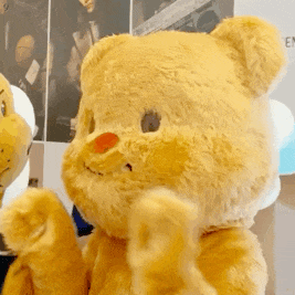 黄油小熊可爱动态表情包
