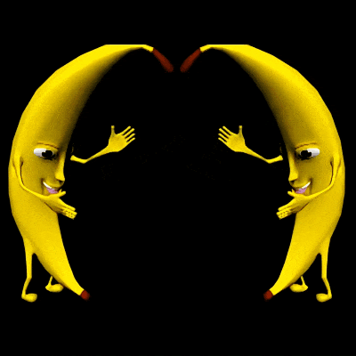 香蕉跳舞动态表情包