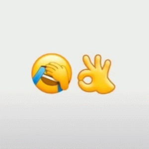 小黄脸ok了家人们表情包 小黄脸表情包 万能表情包 可爱emoji组合，捂眼和OK手势超有趣