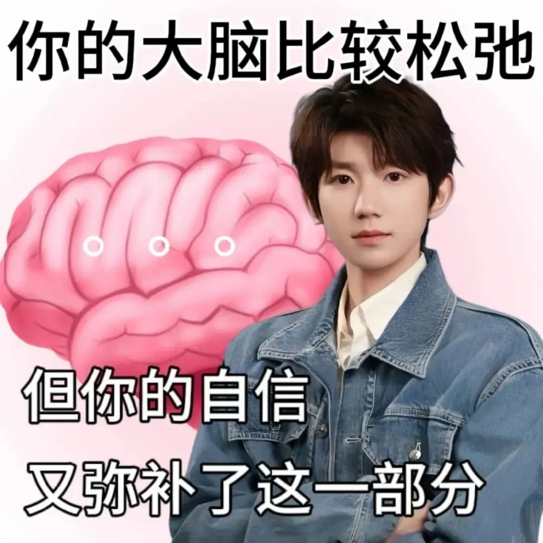 “你的大脑比较松弛,但你的自信又弥补了这一部分”搞笑表情包 1000个最火的表情包表情包图片gif动图 - 求表情网,斗图从此不求人!