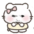 生气的Hello Kitty双手握拳放在嘴边，表情超可爱 1000个抽象热门表情包大全表情包图片gif动图 - 求表情网,斗图从此不求人!