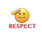 respect表情包图片 - 求表情网,斗图从此不求人!