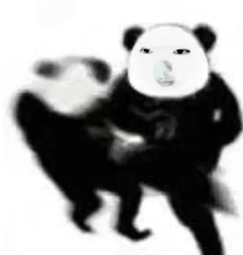 黑白熊猫表情搞怪，动作滑稽超有喜感的可爱表情包 实用聊天表情包表情包图片gif动图 - 求表情网,斗图从此不求人!