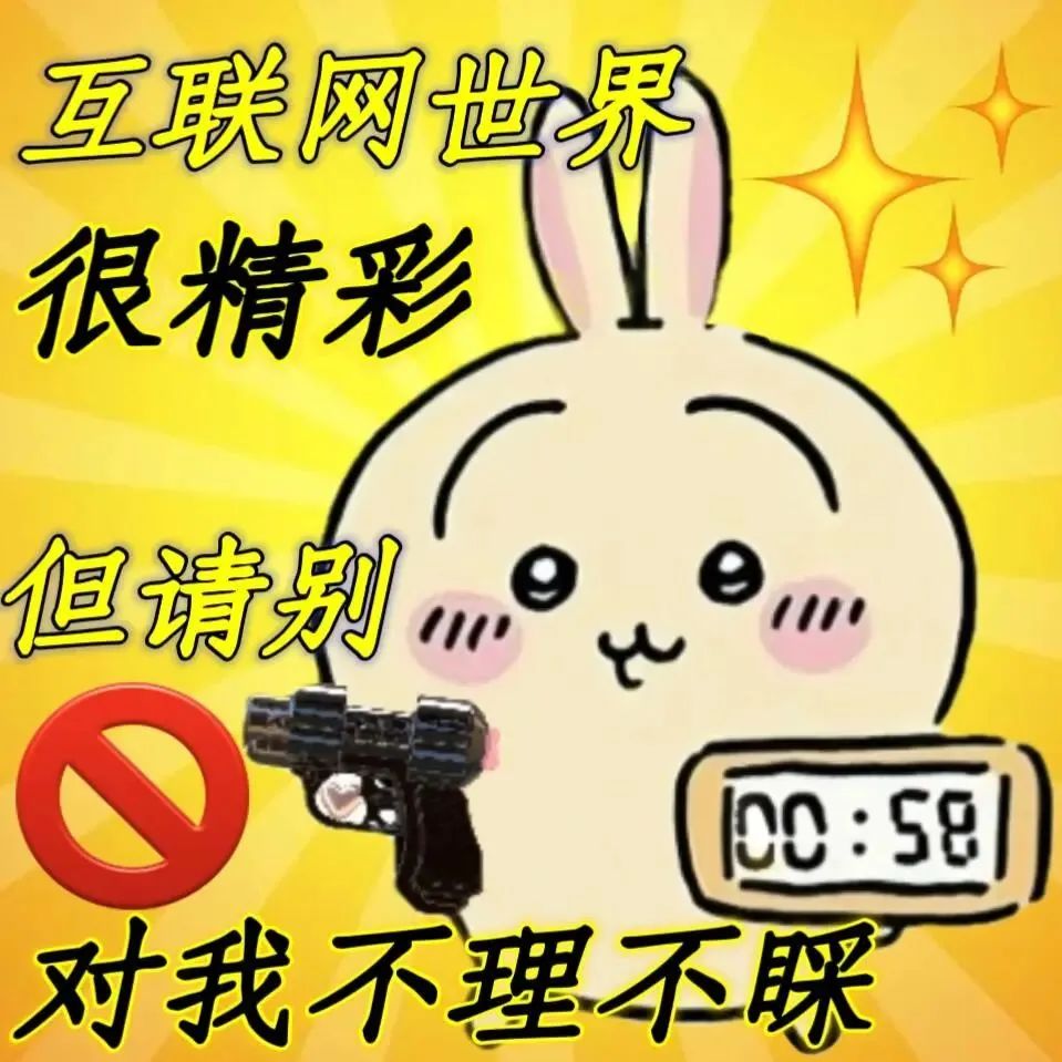 《互联网世界虽精彩,但别对我不理不睬,否则“枪”指警告》 表情包|鼠么is呢表情包图片gif动图 - 求表情网,斗图从此不求人!