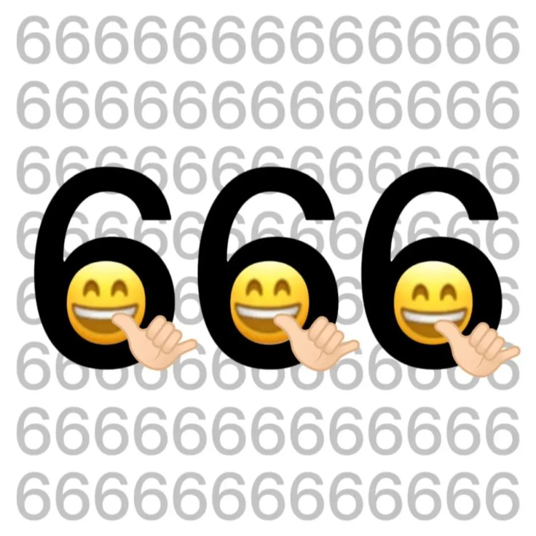 三个带手势的笑脸表情组成“666”，满满都是佩服之意 数字小黄脸表情包表情包图片gif动图 - 求表情网,斗图从此不求人!