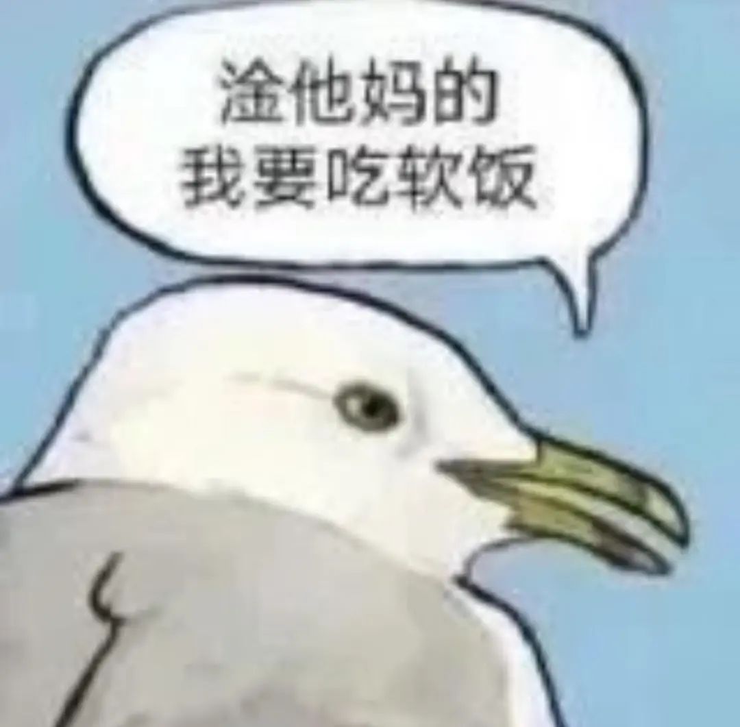 《霸气海鸥放话:淦他妈的 我要吃软饭》 表情包丨我放了屁很响 但没有想你那么想表情包图片gif动图 - 求表情网,斗图从此不求人!