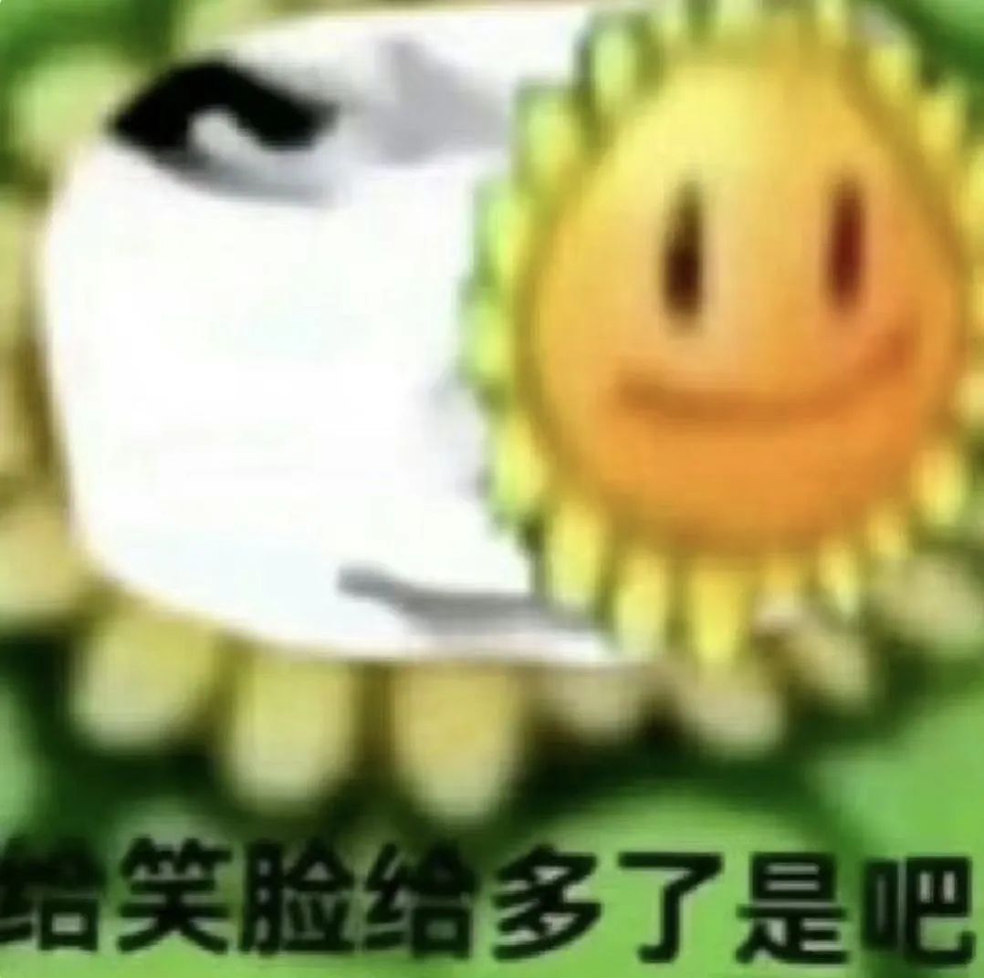 “给笑脸给多了是吧”,向日葵表情配文,尽显无奈与调侃 聊天必备表情包表情包图片gif动图 - 求表情网,斗图从此不求人!