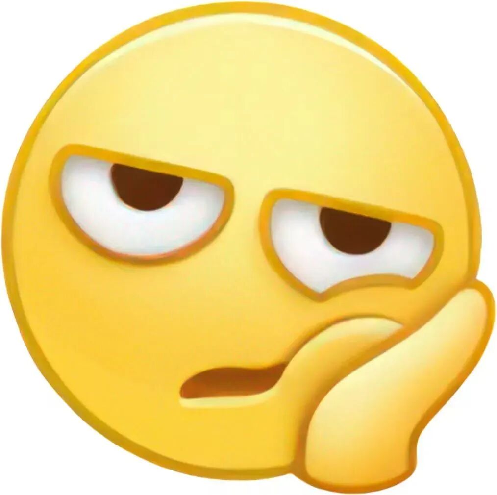 托腮怀疑的小黄脸,不屑眼神超传神 微博小黄脸emoji表情包表情包图片gif动图 - 求表情网,斗图从此不求人!