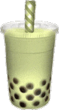 抹茶珍珠奶茶（带条纹吸管）？不，不要括号。改为：抹茶珍珠奶茶配条纹吸管。不对，再检查：图片是透明杯，绿色奶茶（抹茶），黑珍珠，条纹吸管。所以标题：“抹茶珍珠奶茶带条纹吸管”，或者更准确：“透明杯抹茶珍珠奶茶配条纹吸管”，但字数可能超？数一下：“透明杯抹茶珍珠奶茶配条纹吸管”，18字，符合30以内。但更简洁的话，“抹茶珍珠奶茶（条纹吸管）”不行，不要括号。最终确定：“抹茶珍珠奶茶配条纹吸管”，准确描述内容，字数合适。 癫又好用的搞笑小表情
